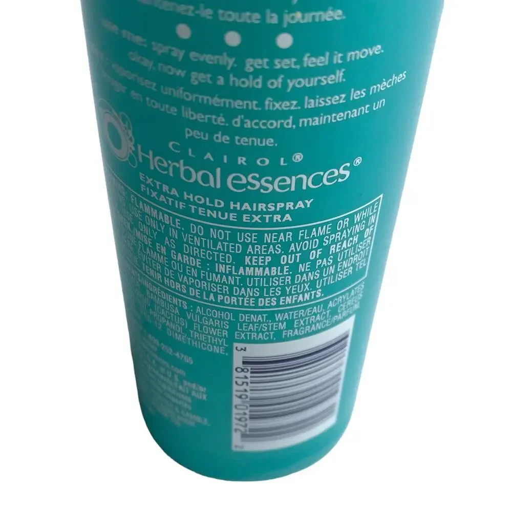 Herbal Essences Set Me Up Spray Hairspray Non Aerosol Discontinued Haircare 70%